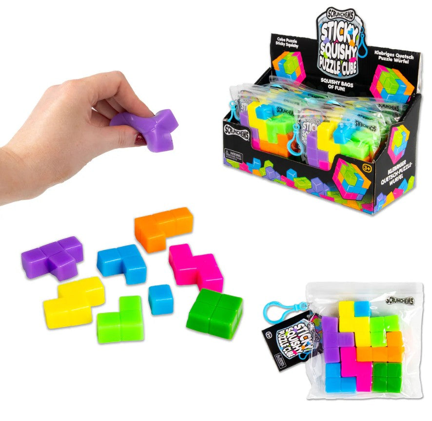 Sticky Squishy Puzzle Cube