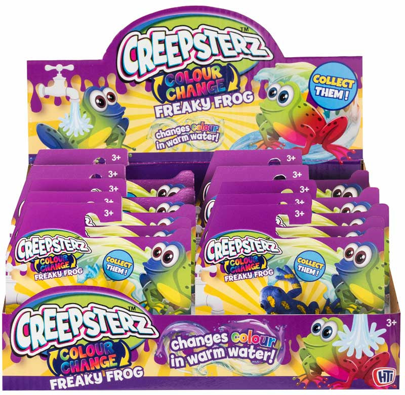 Colour Changing Freaky Frogs