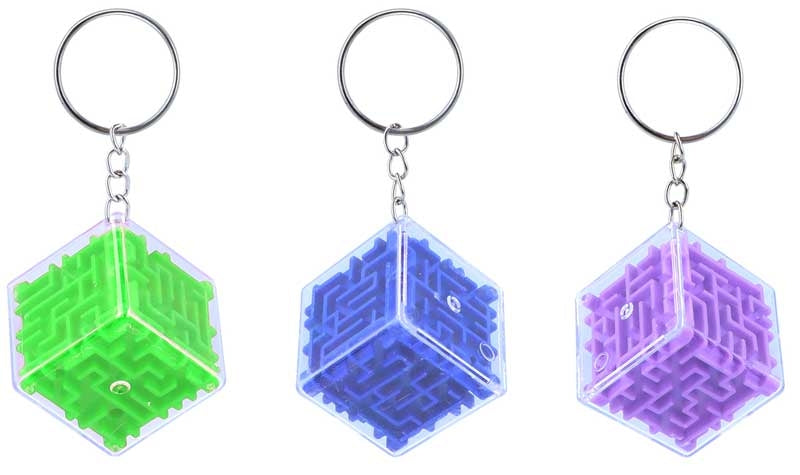 Keychain Puzzle Cubes 3D