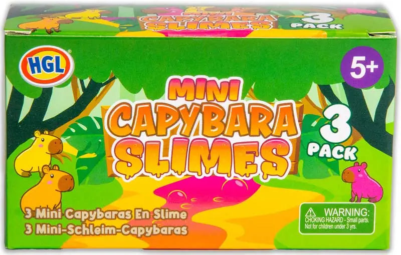 Capybara Slime 3 pack