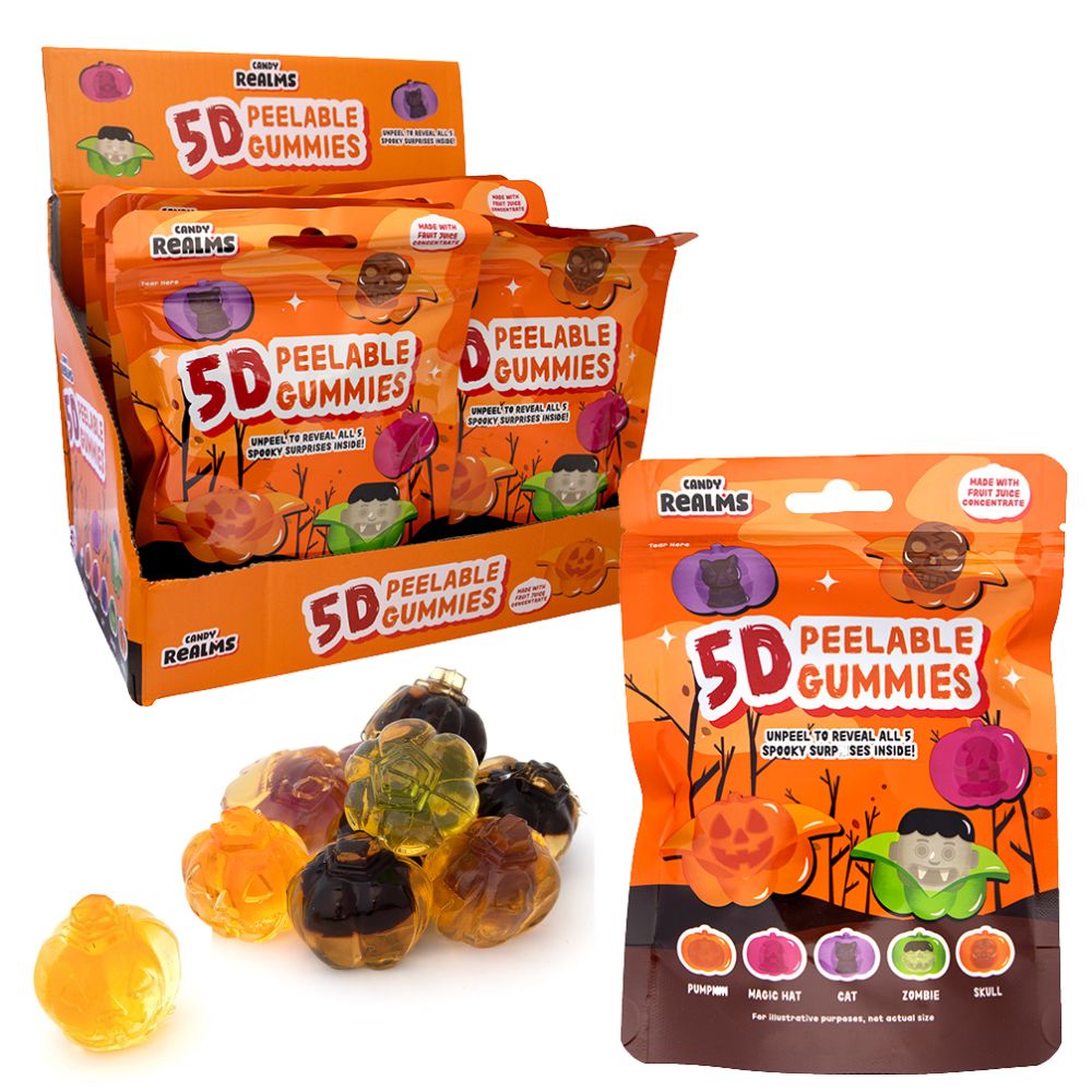 5D Peelable Halloween Gummies